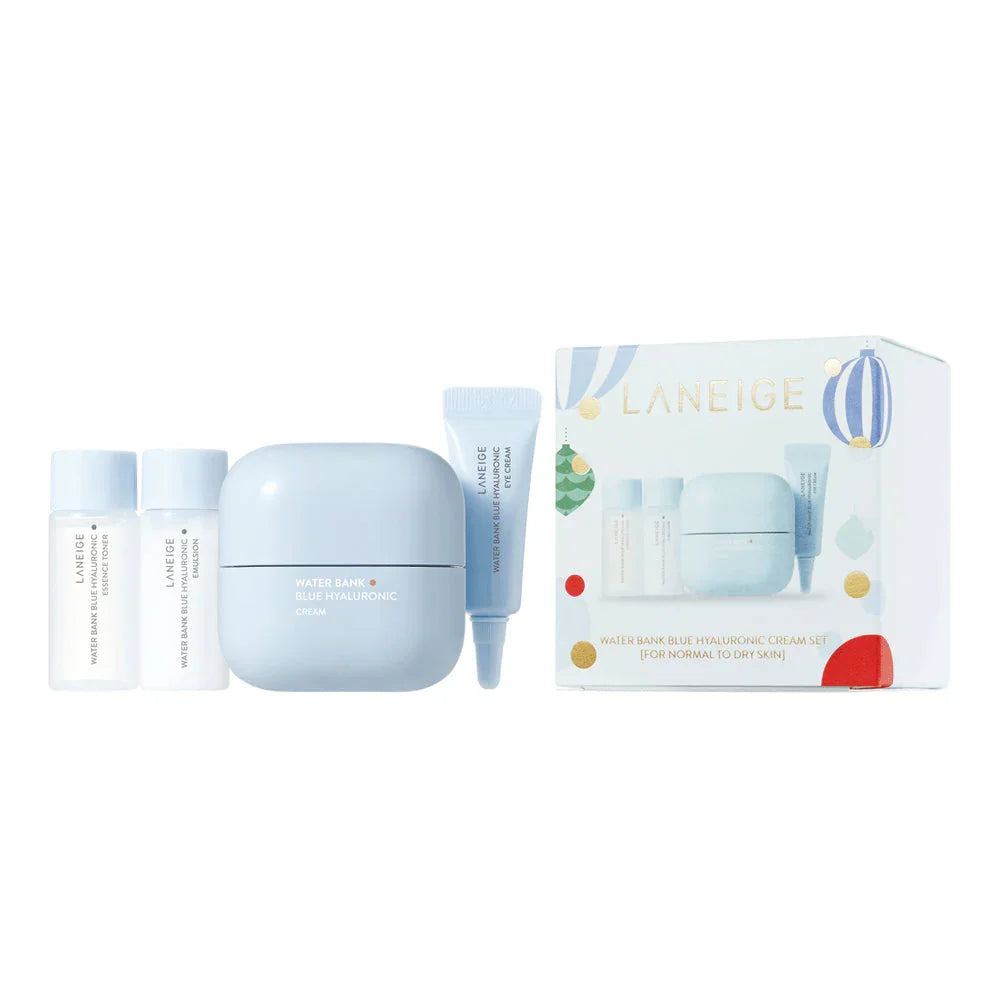 Holiday Water Bank Blue Hyaluronic Cream Set - Laneige Singapore Staging
