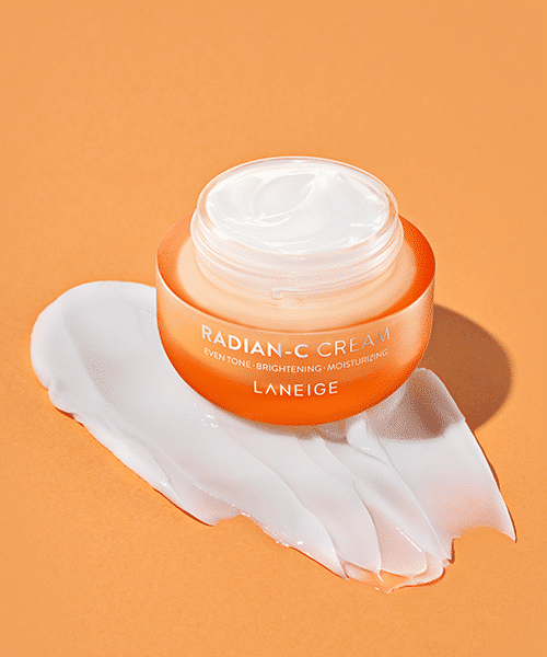 Laneige Skincare Radian-C Cream 1 - Tone-up booster , Light tone skin, Skin lightening Cream